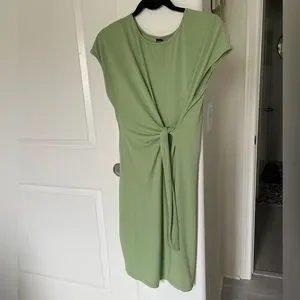 green emerald velvet dress SHEIN. Green split maxi dress. TS  Hibuy market